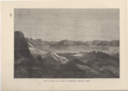 VIEW OF THE SALT LAKE OF TSOMORIRI, WESTERN TIBET